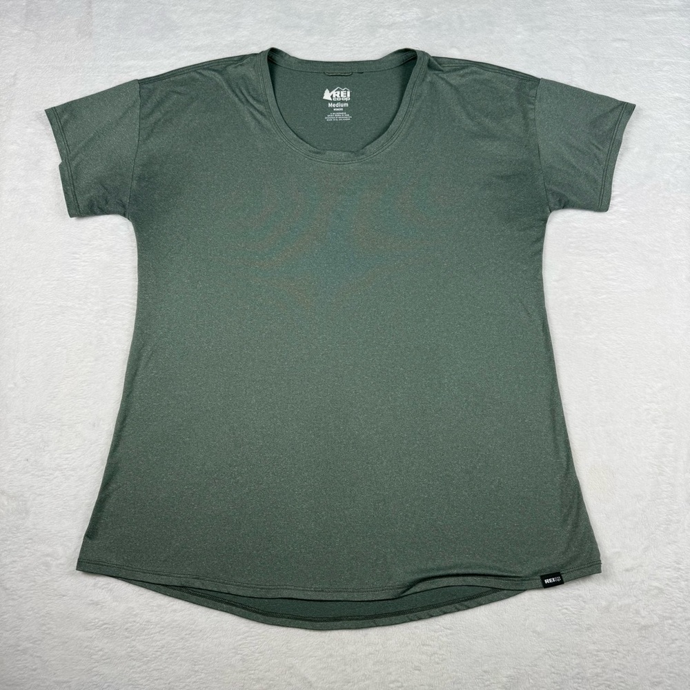 REI Sahara T-Shirt Green Women’s Medium